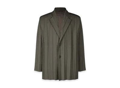 HOMME PLISSE ISSEY MIYAKE Edge Ensemble "Dark Brown"
