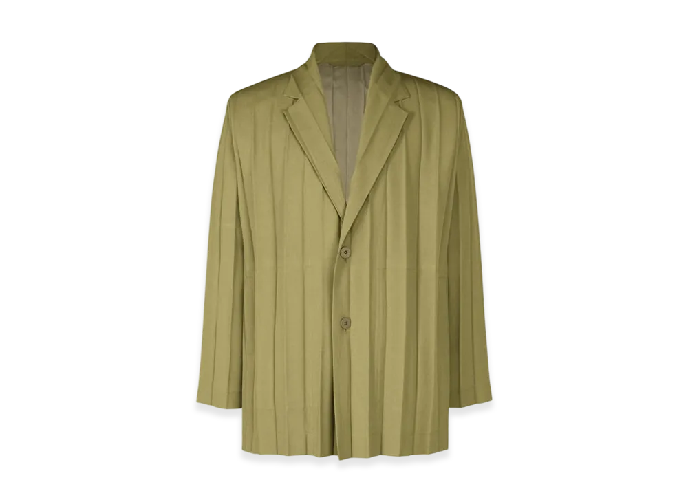 HOMME PLISSE ISSEY MIYAKE Edge Ensemble "Khaki"