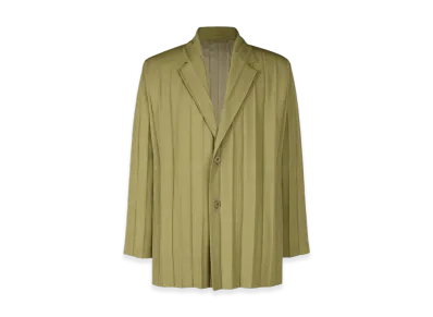 HOMME PLISSE ISSEY MIYAKE Edge Ensemble "Khaki"