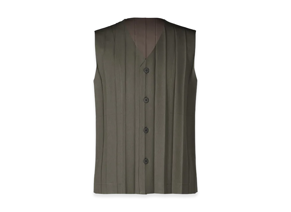 HOMME PLISSE ISSEY MIYAKE Edge Ensemble "Dark Brown"