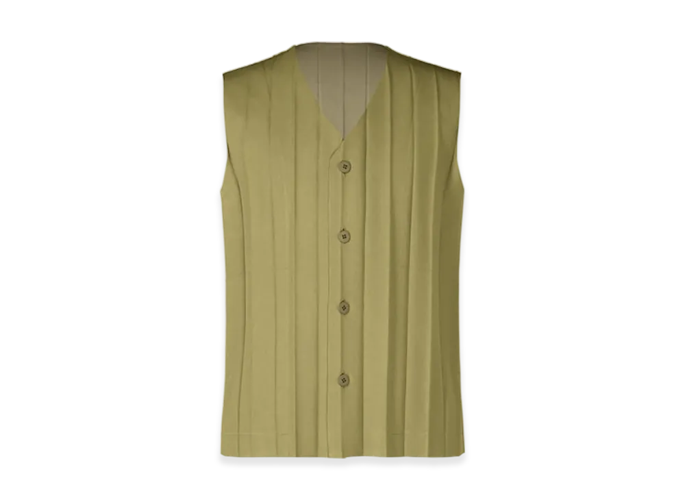 HOMME PLISSE ISSEY MIYAKE Edge Ensemble "Khaki"