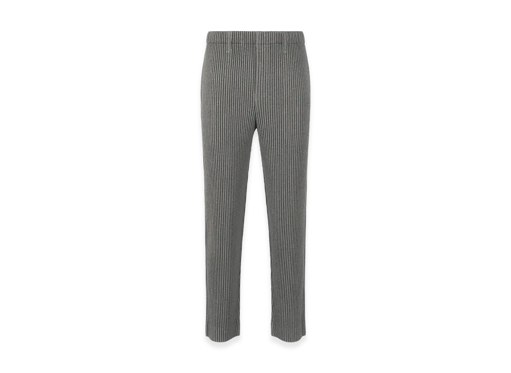 HOMME PLISSÉ ISSEY MIYAKE ライトグレー スラックス HOMME PLISSE ISSEY MIYAKEのパンツ（グレー系）を使った人気