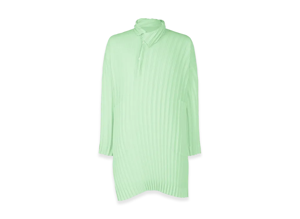 オムプリッセ イッセイミヤケ ウィンドスウェプト シャツ 