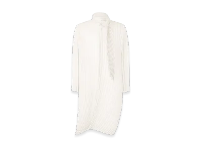 HOMME PLISSE ISSEY MIYAKE Windswept Shirt "White"