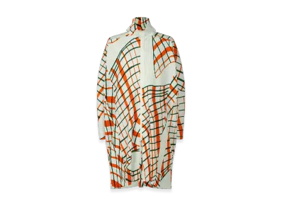 HOMME PLISSE ISSEY MIYAKE Windswept Plaid "White"