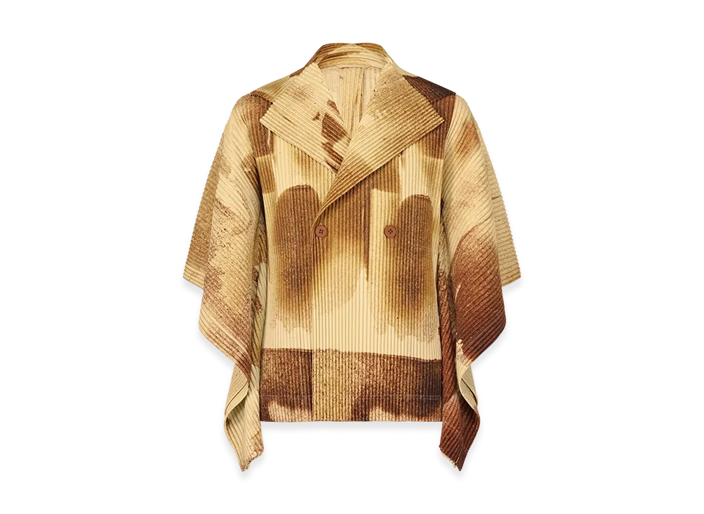 HOMME PLISSE ISSEY MIYAKE Wind Walk "Brown"