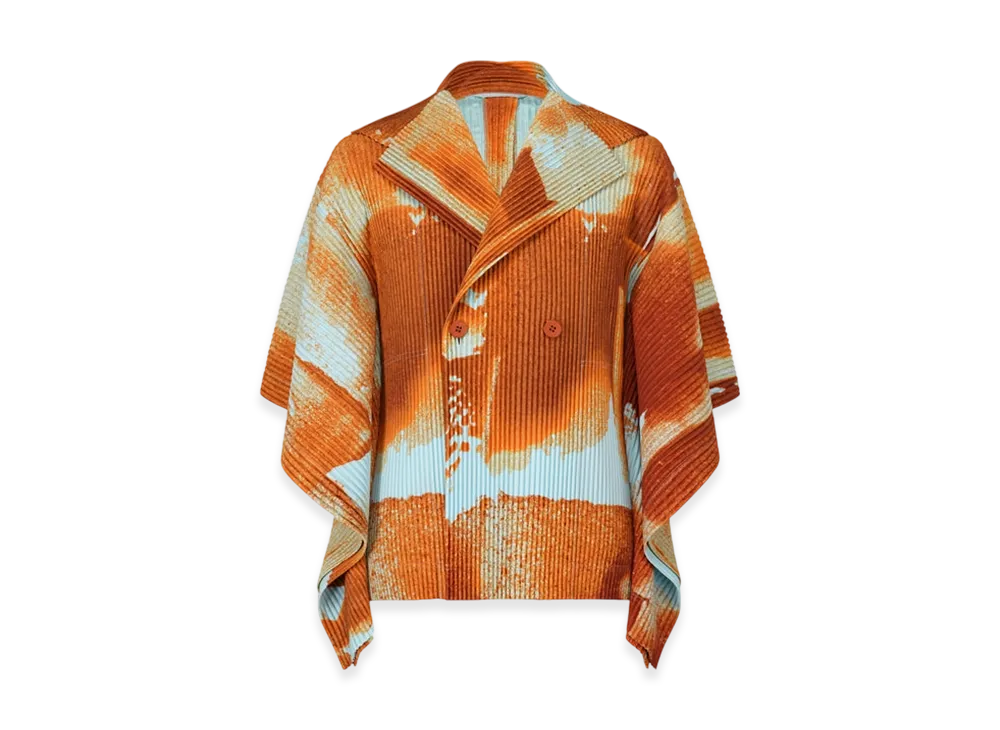 HOMME PLISSE ISSEY MIYAKE Wind Walk "Orange"
