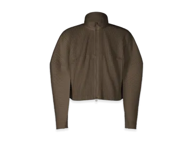 HOMME PLISSE ISSEY MIYAKE Kinetic Sculpture "Mud Brown"