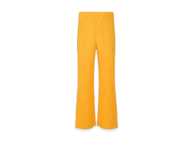 HOMME PLISSE ISSEY MIYAKE Pleats Bottoms 3 "Bright Yellow"