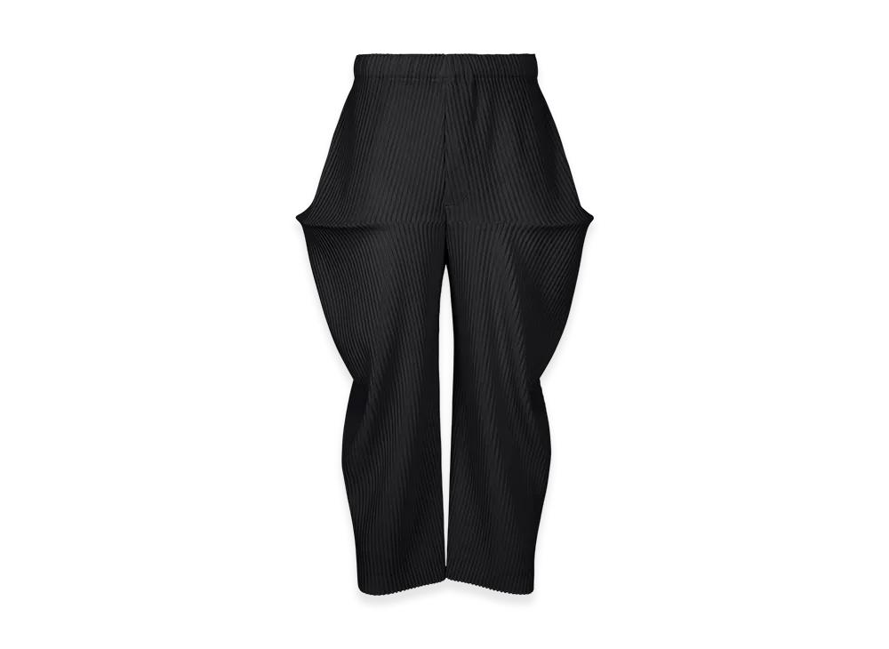 HOMME PLISSE ISSEY MIYAKE Kinetic Sculpture "Black"