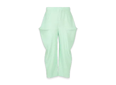HOMME PLISSE ISSEY MIYAKE Kinetic Sculpture "Mint Green"