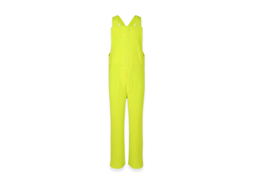 HOMME PLISSE ISSEY MIYAKE Pleats Bottoms 1 "Lime Yellow"