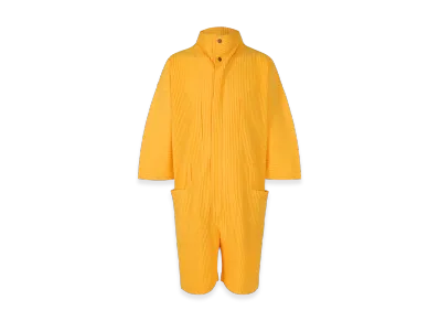 HOMME PLISSE ISSEY MIYAKE Pleats Bottoms 3 "Bright Yellow"