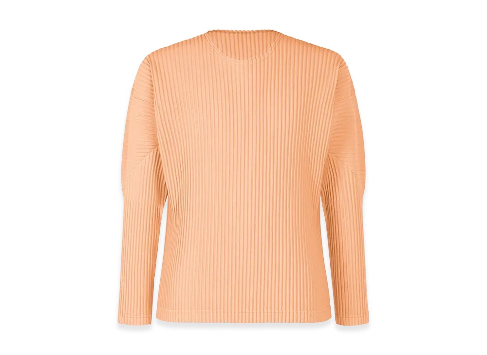 HOMME PLISSE ISSEY MIYAKE Color Pleats "Pastel Orange"
