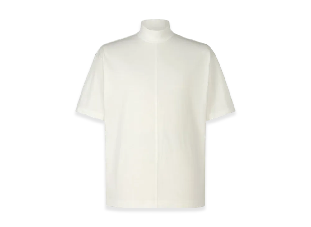 HOMME PLISSE ISSEY MIYAKE High Neck T-Shirt "White"