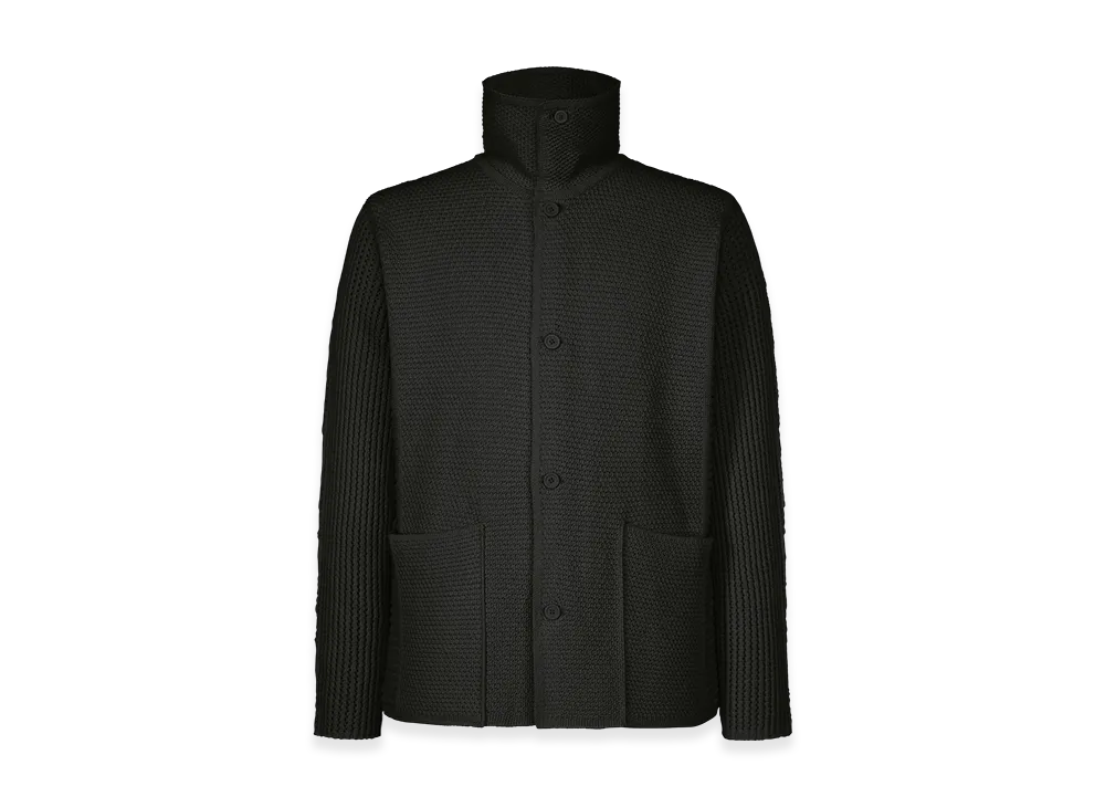 HOMME PLISSE ISSEY MIYAKE Rustic Knit "Black"
