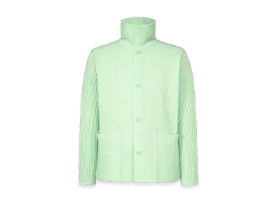 HOMME PLISSE ISSEY MIYAKE Rustic Knit "Mint Green"