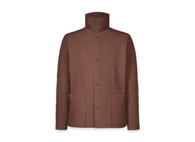 HOMME PLISSE ISSEY MIYAKE Rustic Knit "Brown"