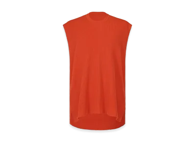 HOMME PLISSE ISSEY MIYAKE Tight Twist Cotton Knit "Red"