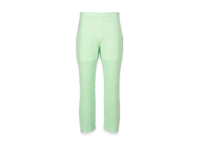 HOMME PLISSE ISSEY MIYAKE Rustic Knit "Mint Green"