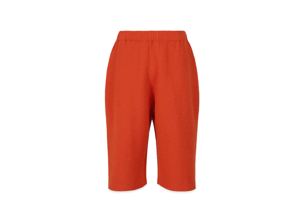 HOMME PLISSE ISSEY MIYAKE Tight Twist Cotton Knit "Red"