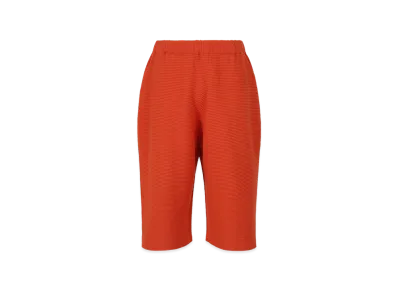 HOMME PLISSE ISSEY MIYAKE Tight Twist Cotton Knit "Red"
