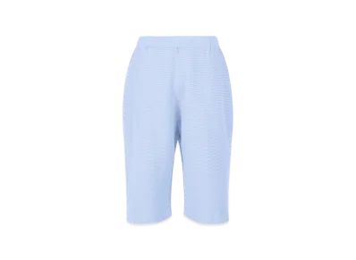 HOMME PLISSE ISSEY MIYAKE Tight Twist Cotton Knit "Sky Blue"