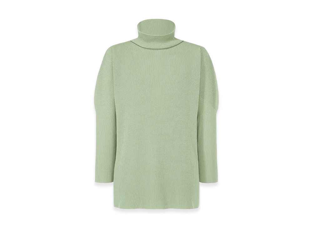 HOMME PLISSE ISSEY MIYAKE Basic Knit "Mint Green"