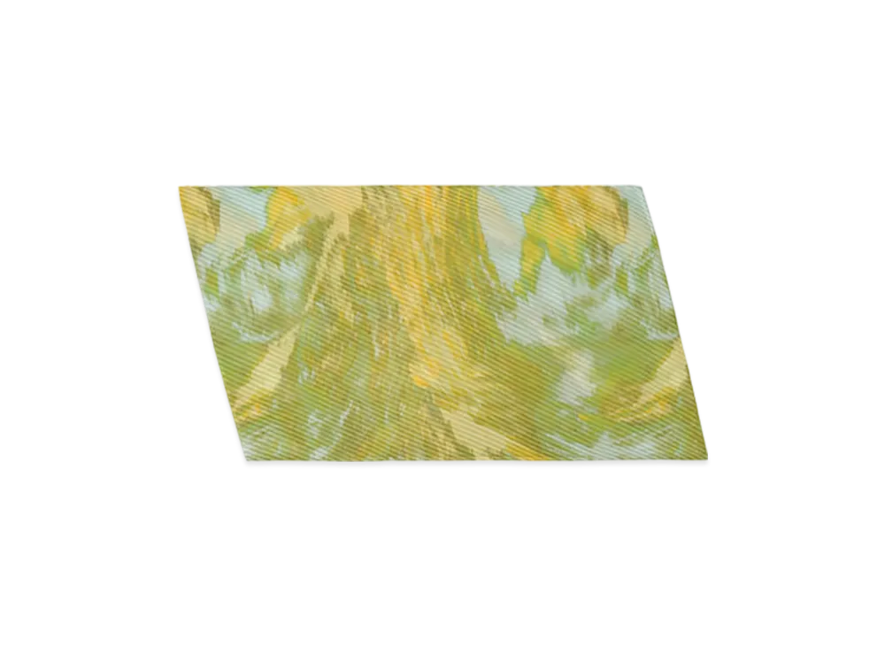 HOMME PLISSE ISSEY MIYAKE Agate Scarf "Yellow"