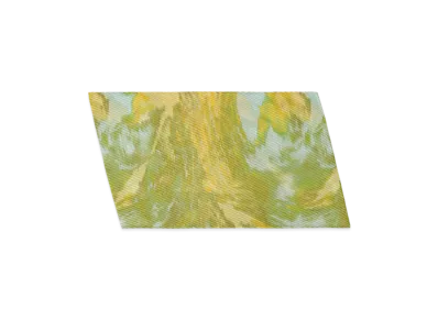 HOMME PLISSE ISSEY MIYAKE Agate Scarf "Yellow"