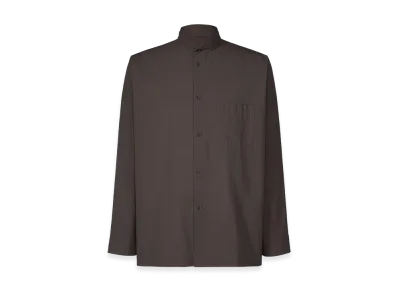 HOMME PLISSE ISSEY MIYAKE Streamline Shirt "Dark Brown"