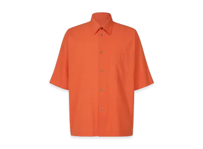 HOMME PLISSE ISSEY MIYAKE Streamline Shirt "Orange"