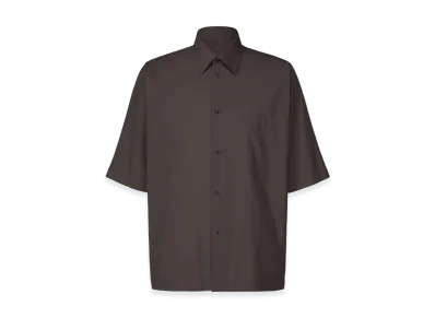 HOMME PLISSE ISSEY MIYAKE Streamline Shirt "Dark Brown"