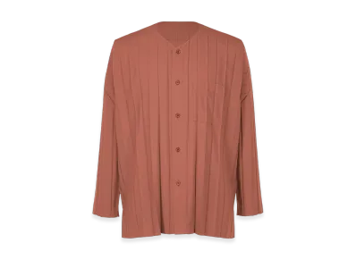 HOMME PLISSE ISSEY MIYAKE Edge Shirt "Brown"