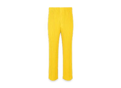 HOMME PLISSE ISSEY MIYAKE Color Pleats "Citrine Yellow"