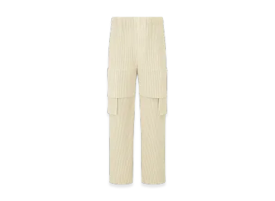 HOMME PLISSE ISSEY MIYAKE Multi-Pocket "Limestone White"