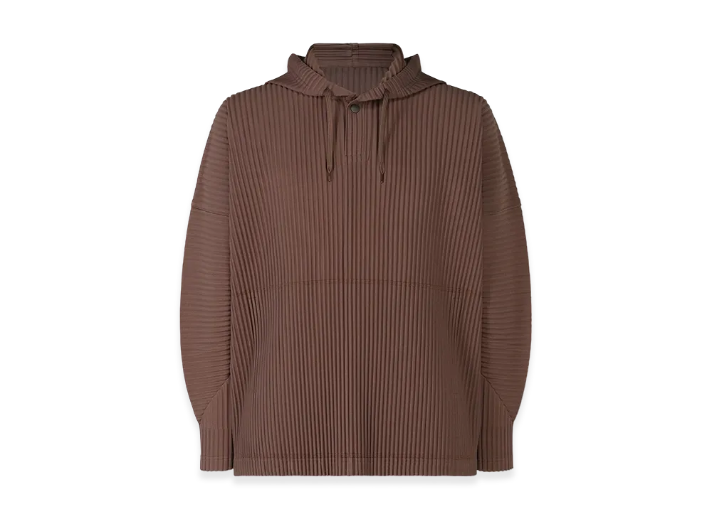 HOMME PLISSE ISSEY MIYAKE Color Pleats "Edge Brown"
