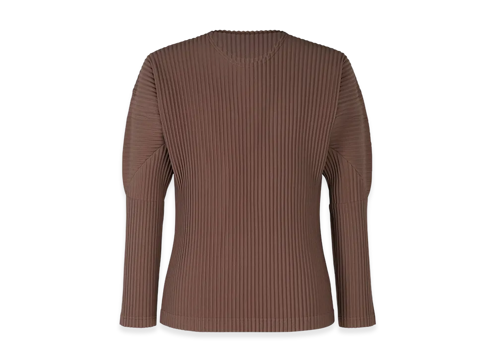 HOMME PLISSE ISSEY MIYAKE Color Pleats "Edge Brown"