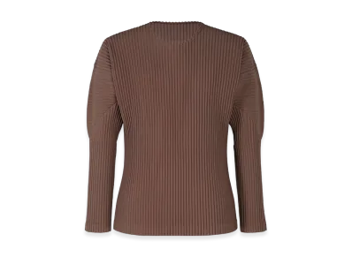 HOMME PLISSE ISSEY MIYAKE Color Pleats "Edge Brown"