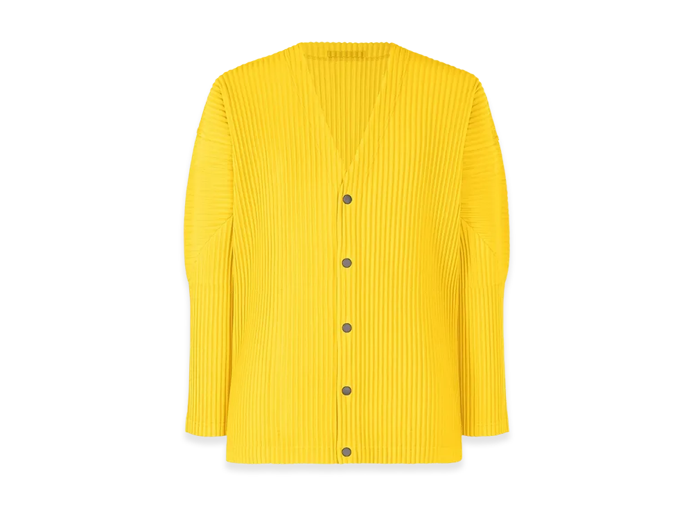 HOMME PLISSE ISSEY MIYAKE Color Pleats "Citrine Yellow"