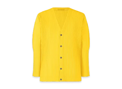 HOMME PLISSE ISSEY MIYAKE Color Pleats "Citrine Yellow"
