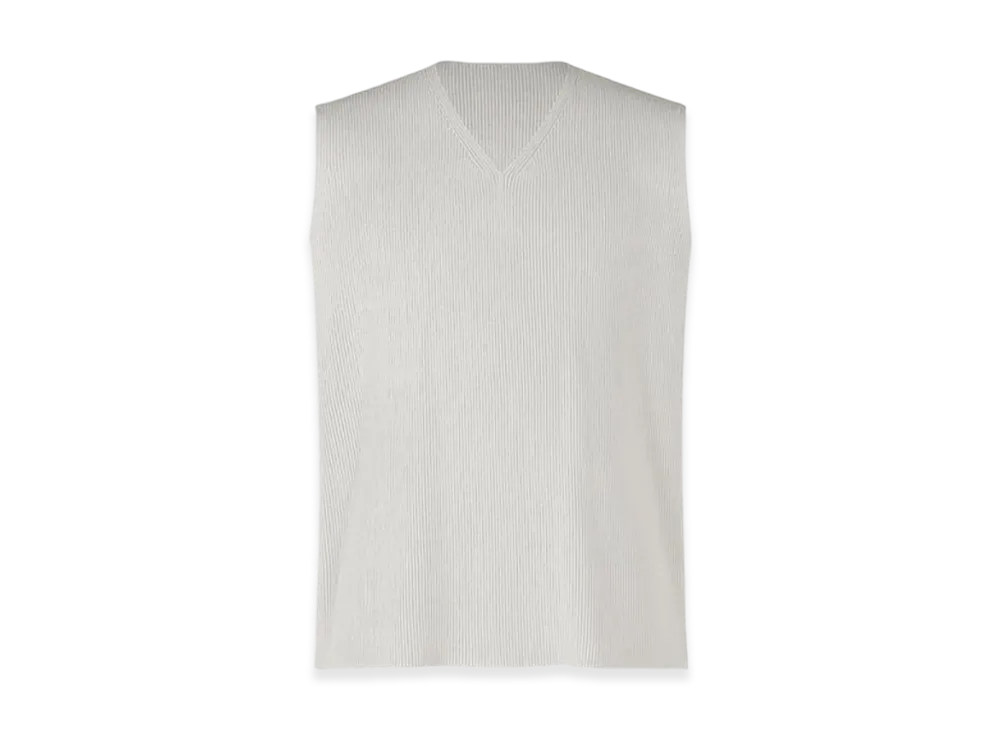 HOMME PLISSE ISSEY MIYAKE Basic Knit "Light Gray"