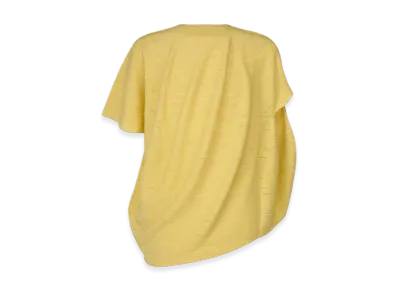 HOMME PLISSE ISSEY MIYAKE Marbling Knit "Yellow"