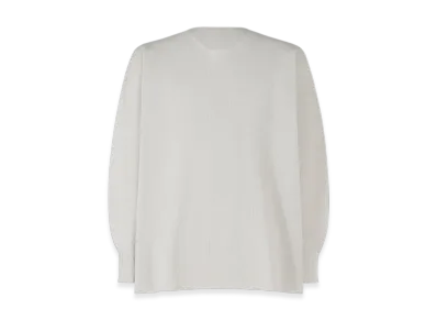 HOMME PLISSE ISSEY MIYAKE Basic Knit "Light Gray"