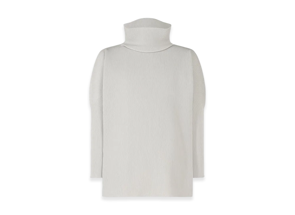 HOMME PLISSE ISSEY MIYAKE Basic Knit "Light Gray"
