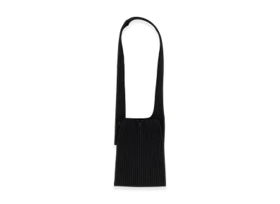 HOMME PLISSE ISSEY MIYAKE Pocket Crossbody Bag "Black"