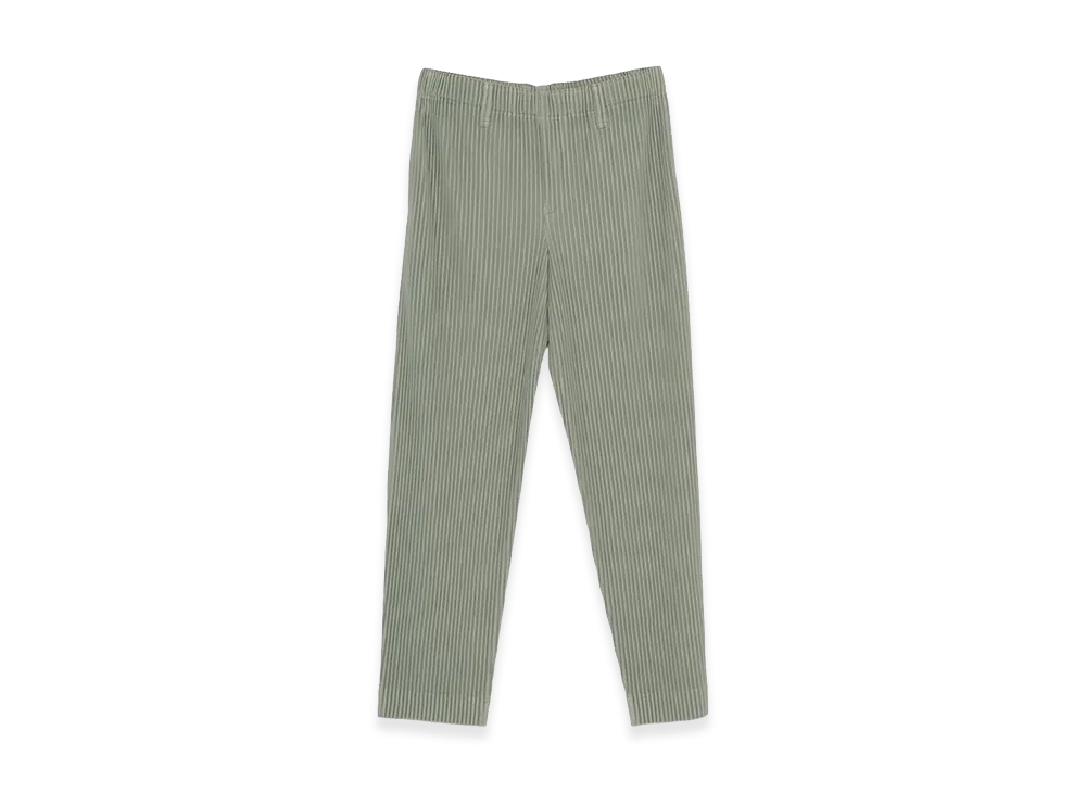 HOMME PLISSE ISSEY MIYAKE Trousers "Green"