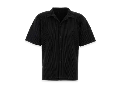 HOMME PLISSE ISSEY MIYAKE MC April Short Sleeve Shirt "Black"