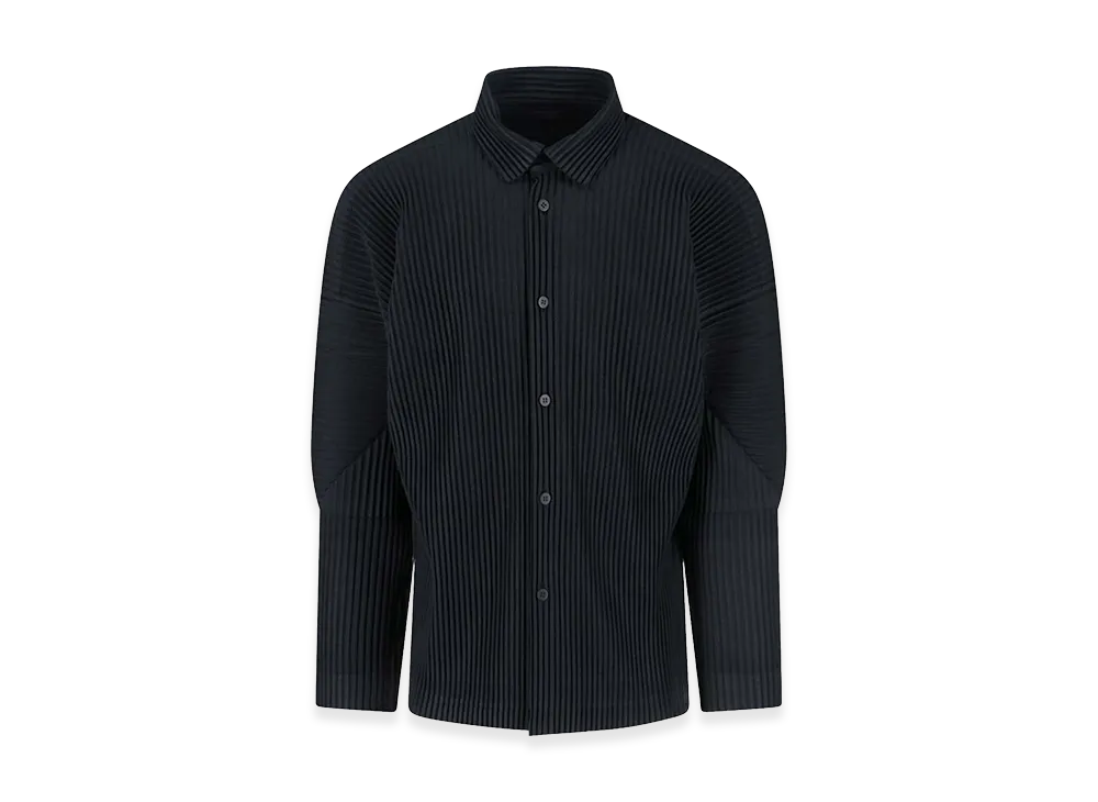 ISSEY MIYAKE me　長袖シャツ　花柄　黒　サイズフリー　HR0712 イッセイミヤケ シャツ 人気アイテム通販(新品/中古) | スニーカーダンク