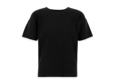 HOMME PLISSE ISSEY MIYAKE Basics T-Shirt "Black"